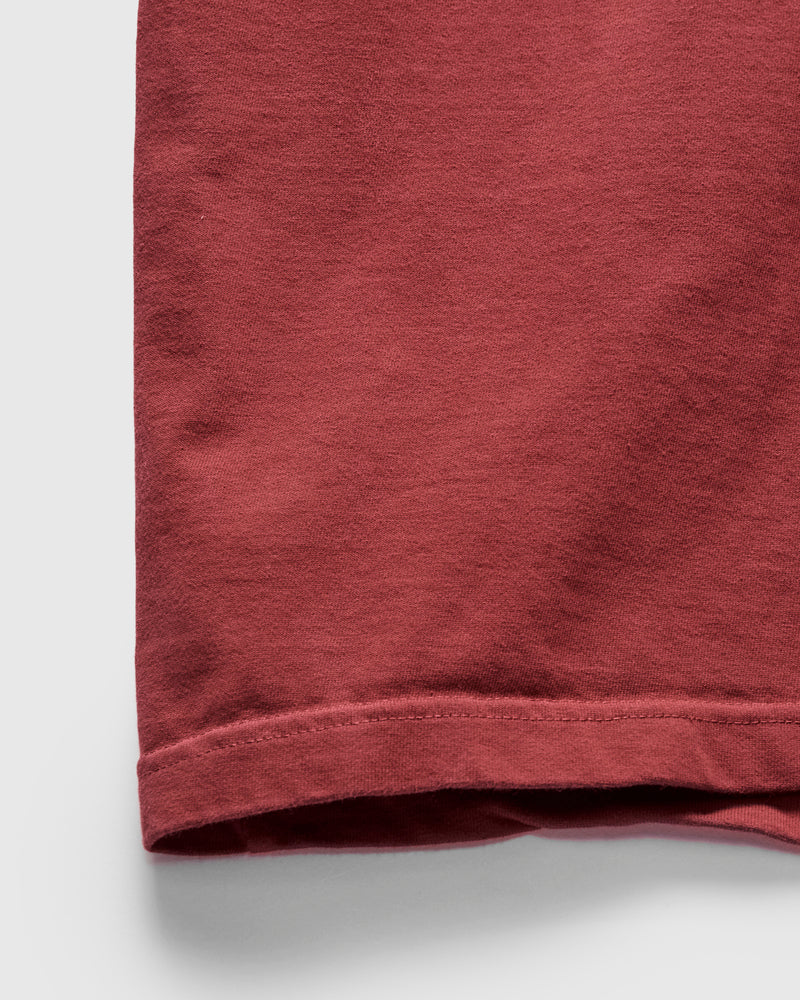 "Natural Dye Pack" Heavyweight T-Shirt in Red