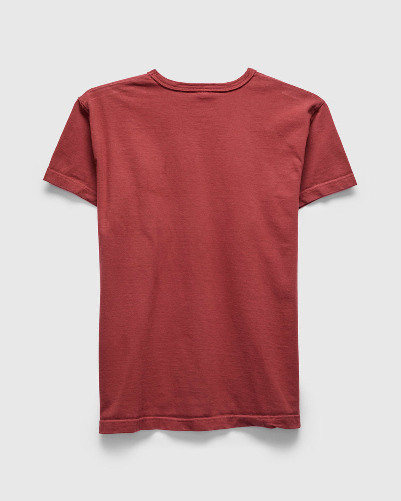 "Natural Dye Pack" Heavyweight T-Shirt in Red