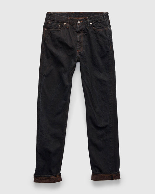 "Natural Dye Pack" 14oz Brown Selvedge Denim - Classic Straight Fit