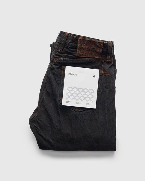 "Natural Dye Pack" 14oz Brown Selvedge Denim - Classic Straight Fit