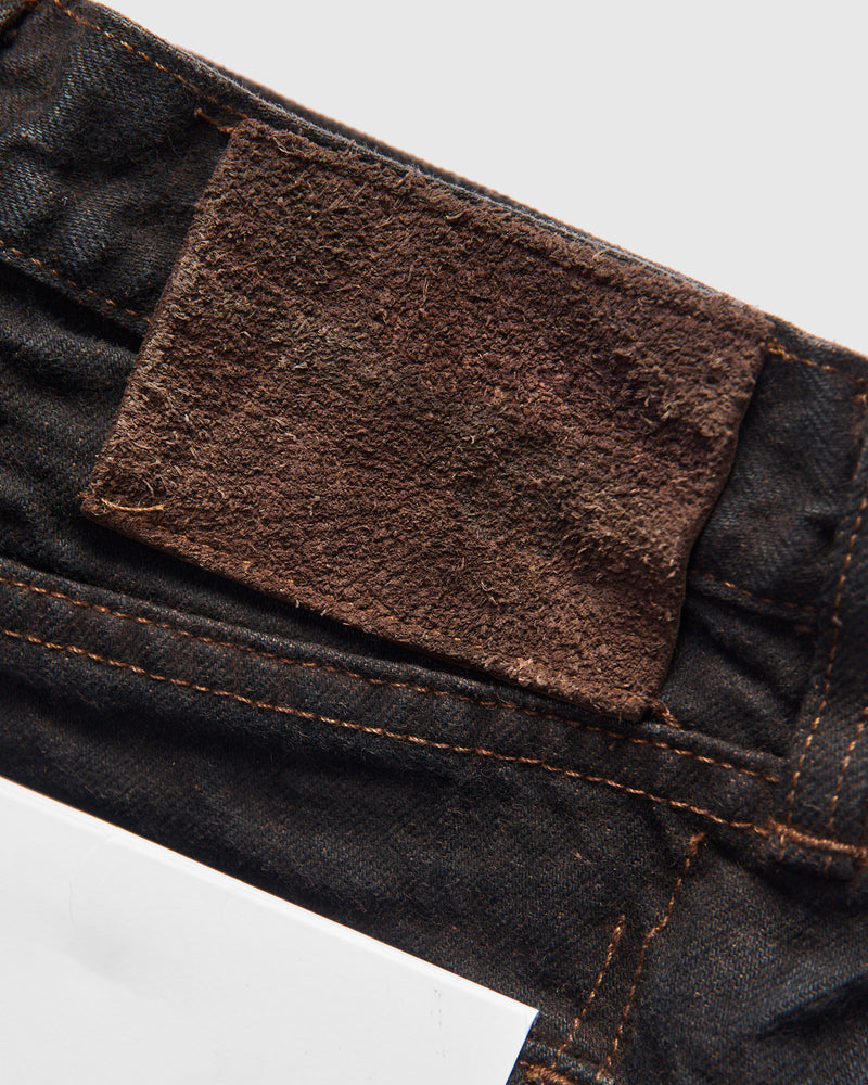 "Natural Dye Pack" 14oz Brown Selvedge Denim - Classic Straight Fit