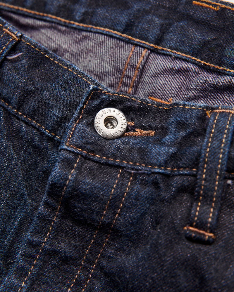 "Natural Dye Pack" 14oz Lavender Selvedge Denim - Classic Straight Fit