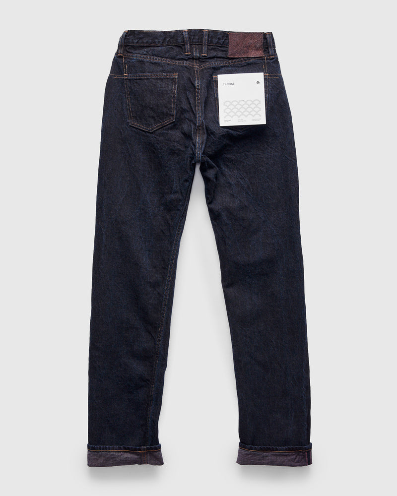 "Natural Dye Pack" 14oz Lavender Selvedge Denim - Classic Straight Fit