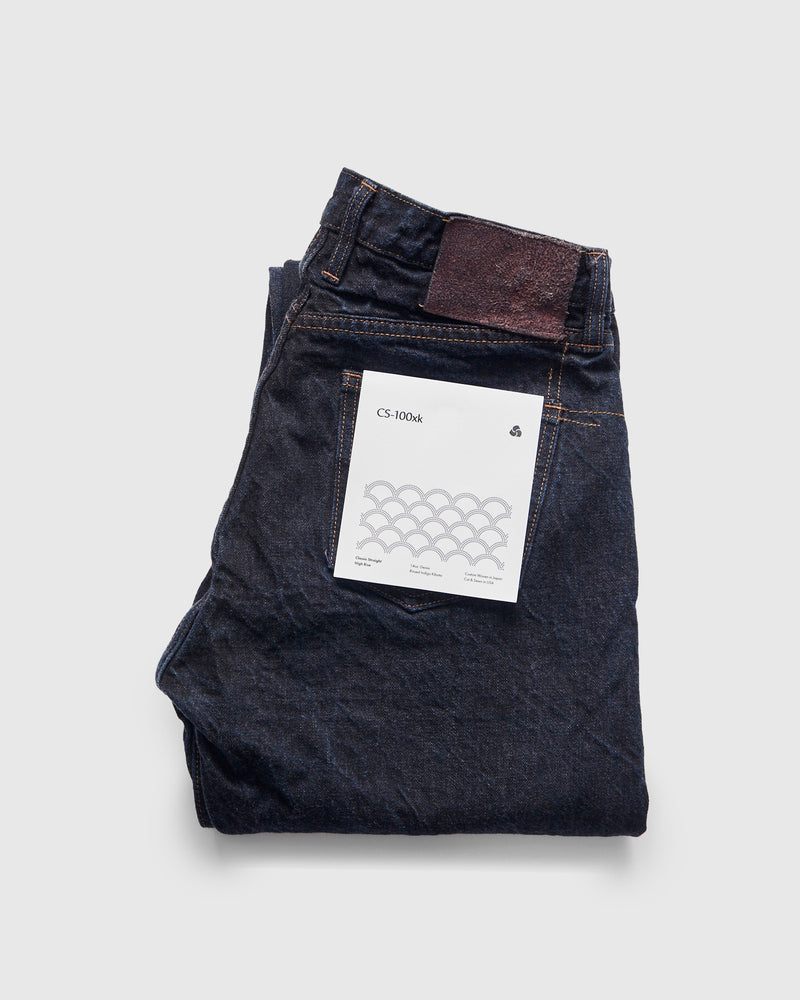 "Natural Dye Pack" 14oz Lavender Selvedge Denim - Classic Straight Fit
