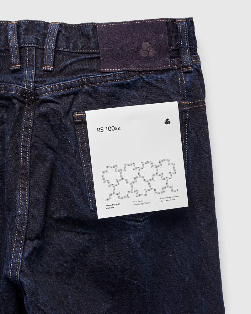 "Natural Dye Pack" 14oz Lavender Selvedge Denim - Relaxed Straight Fit
