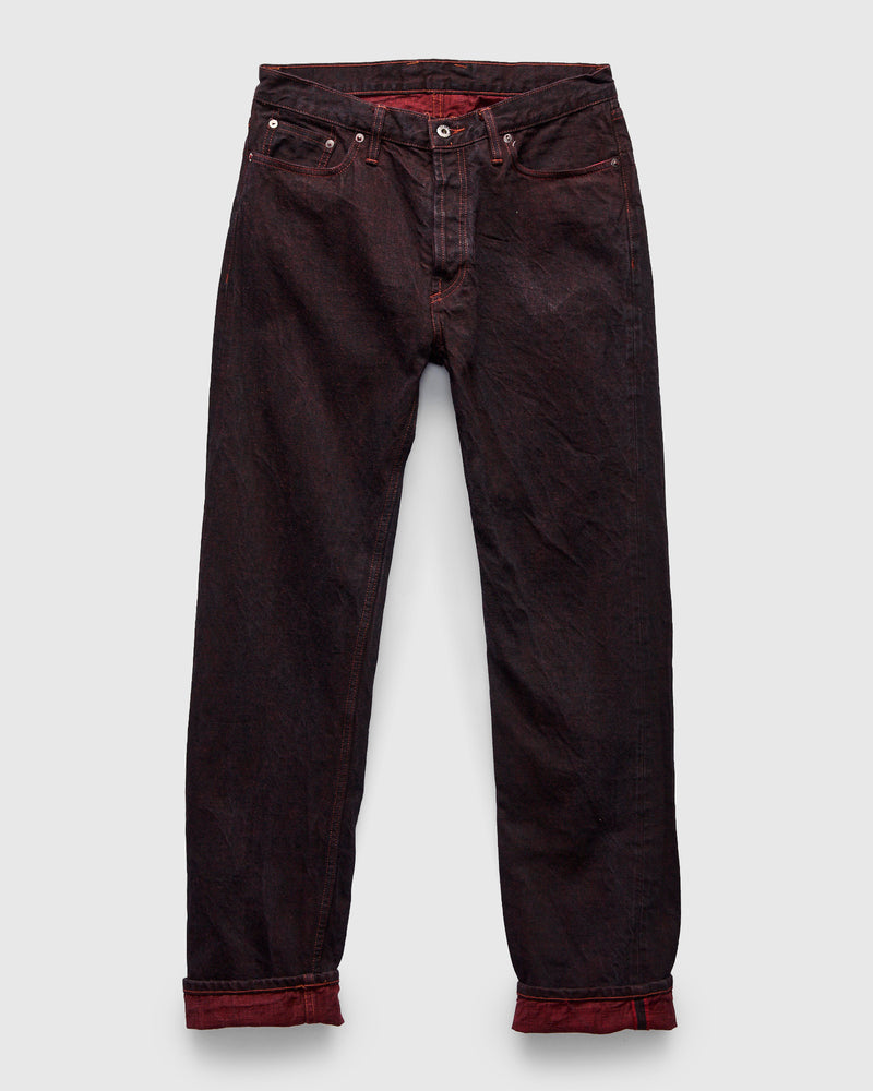 "Natural Dye Pack" 14oz Red Selvedge Denim - Classic Straight Fit