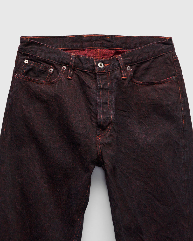 "Natural Dye Pack" 14oz Red Selvedge Denim - Classic Straight Fit