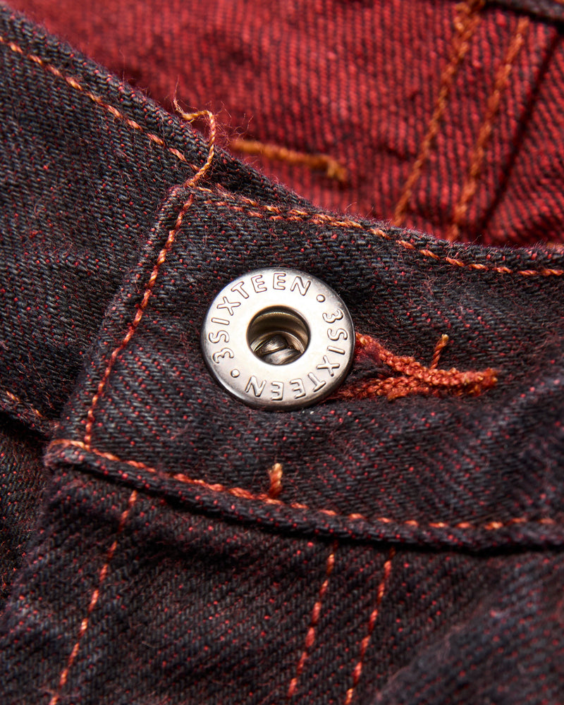 "Natural Dye Pack" 14oz Red Selvedge Denim - Classic Straight Fit