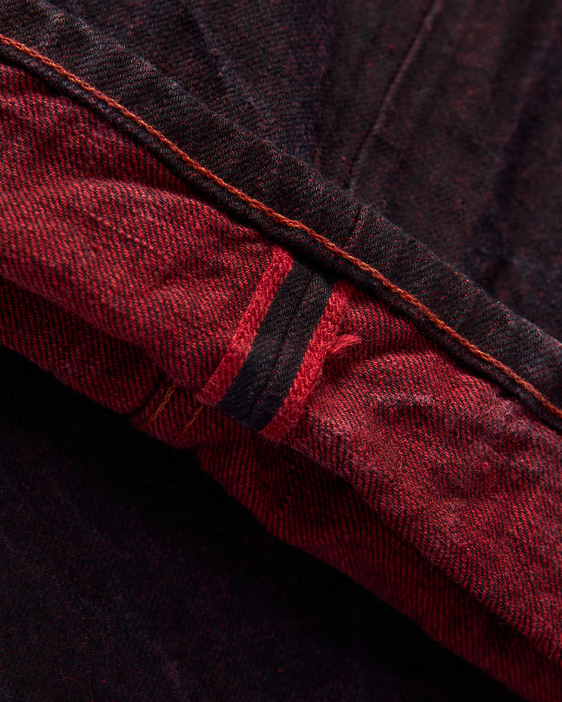 "Natural Dye Pack" 14oz Red Selvedge Denim - Relaxed Straight Fit
