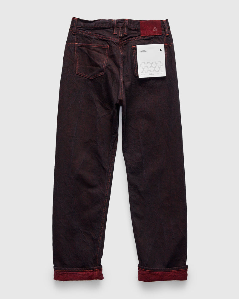 "Natural Dye Pack" 14oz Red Selvedge Denim - Relaxed Straight Fit