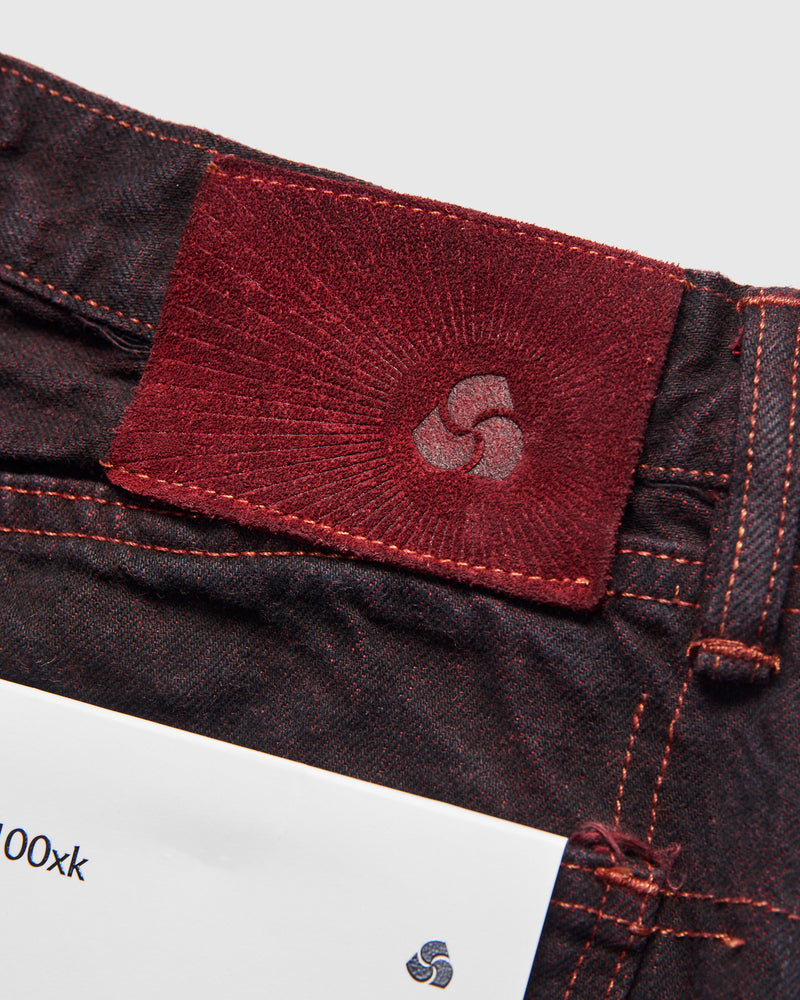 "Natural Dye Pack" 14oz Red Selvedge Denim - Relaxed Straight Fit