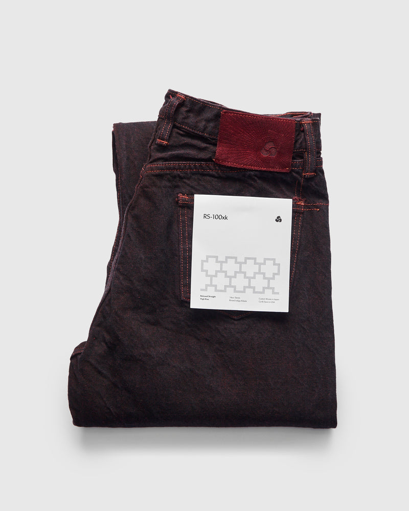 "Natural Dye Pack" 14oz Red Selvedge Denim - Relaxed Straight Fit