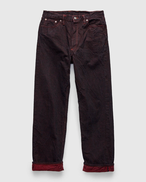 "Natural Dye Pack" 14oz Red Selvedge Denim - Relaxed Straight Fit