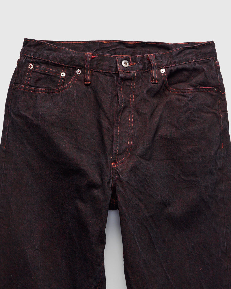 "Natural Dye Pack" 14oz Red Selvedge Denim - Relaxed Straight Fit