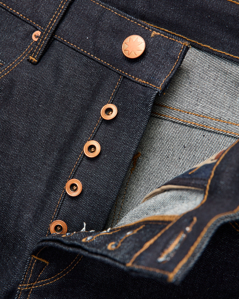 "Kaihara Belford" 14.5oz Selvedge Denim Pant - 50s Straight Fit