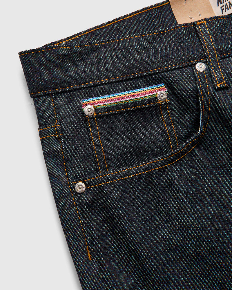 "Dia De Los Muertos Bat" 12.5oz Selvedge Denim - Strong Guy Fit