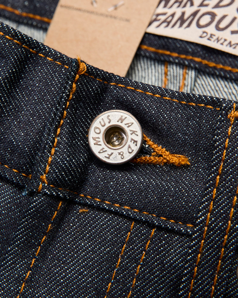 "Dia De Los Muertos Bat" 12.5oz Selvedge Denim - True Guy Fit