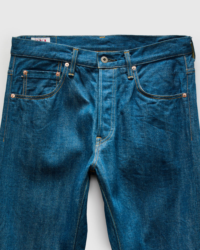 271-OFBD "Old Fade Blue" 13.7oz Selvedge Denim - Just-Right Straight  Fit