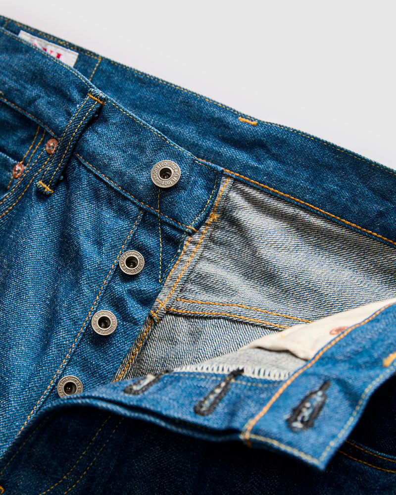 271-OFBD "Old Fade Blue" 13.7oz Selvedge Denim - Just-Right Straight  Fit
