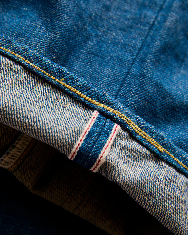 271-OFBD "Old Fade Blue" 13.7oz Selvedge Denim - Just-Right Straight  Fit