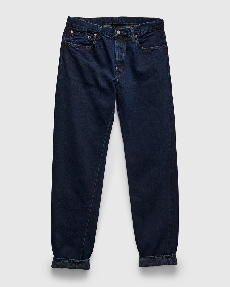 0415-BCH "Charcoal Overdye" 13.5oz Selvedge Denim - Straight Fit