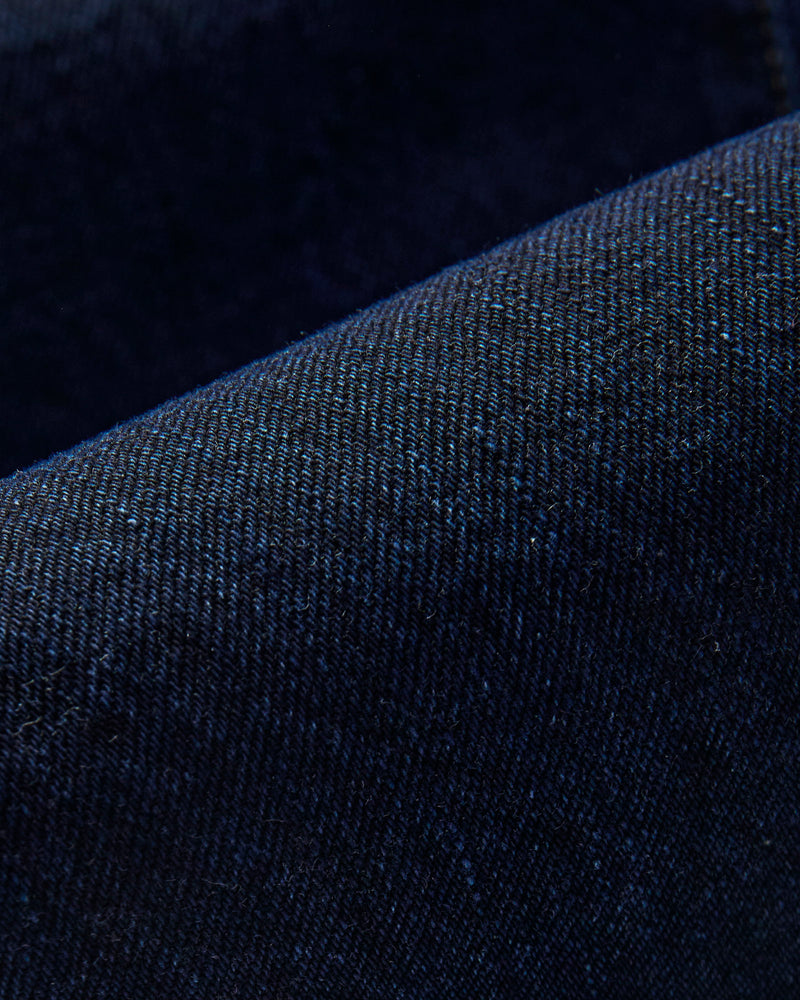 0815-BCH "Charcoal Overdye" 13.5oz Selvedge Denim - Loose Fit