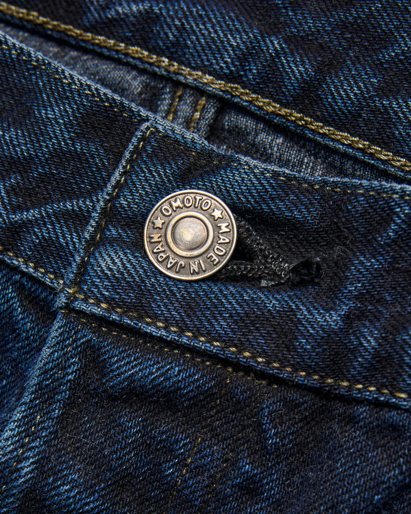 0615-BCH "Charcoal Overdye" 13.5oz Selvedge Denim - Relax Fit