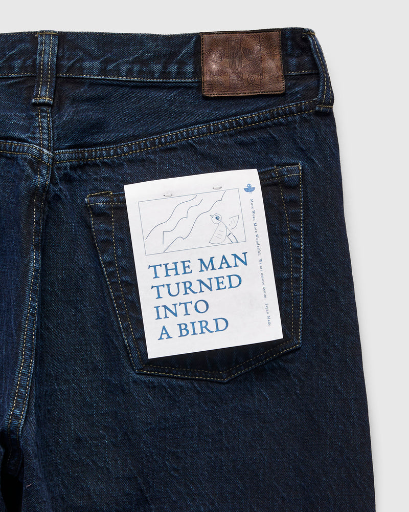 0615-BCH "Charcoal Overdye" 13.5oz Selvedge Denim - Relax Fit