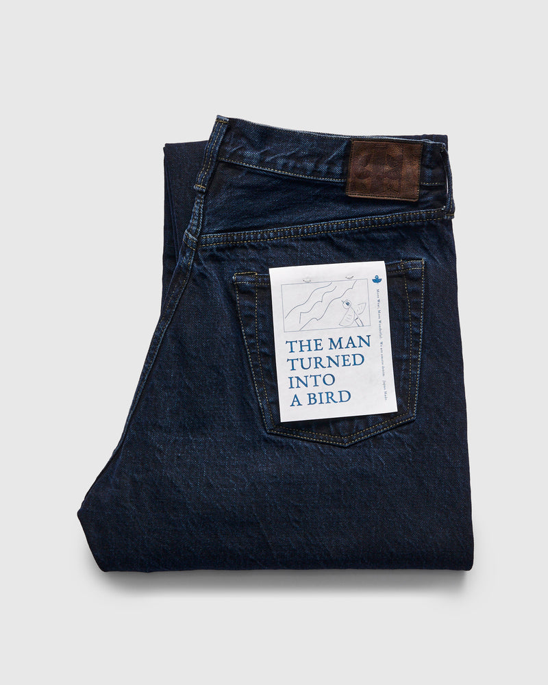 0615-BCH "Charcoal Overdye" 13.5oz Selvedge Denim - Relax Fit