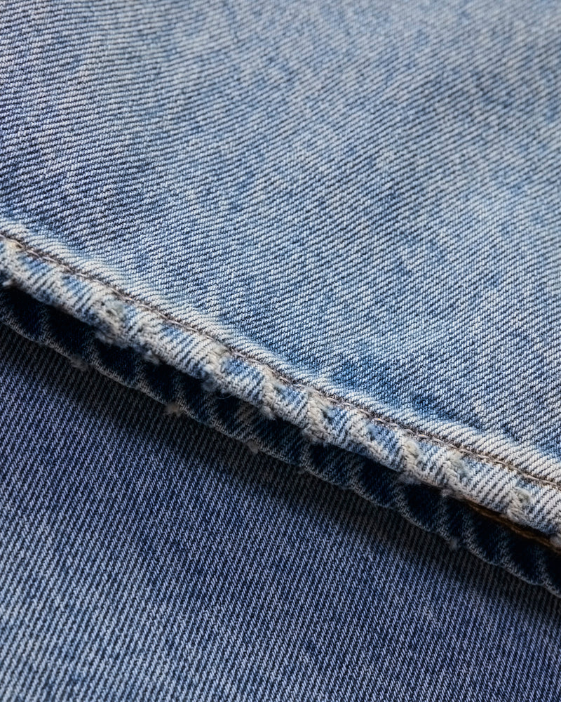 "Bridgeview Wash"  14.5oz Washed Denim - Vintage 5-Pocket Full Straight Fit