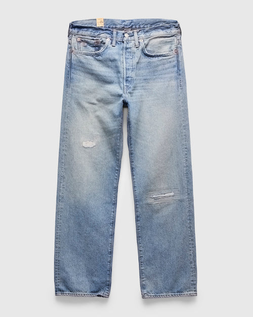"Bridgeview Wash"  14.5oz Washed Denim - Vintage 5-Pocket Full Straight Fit