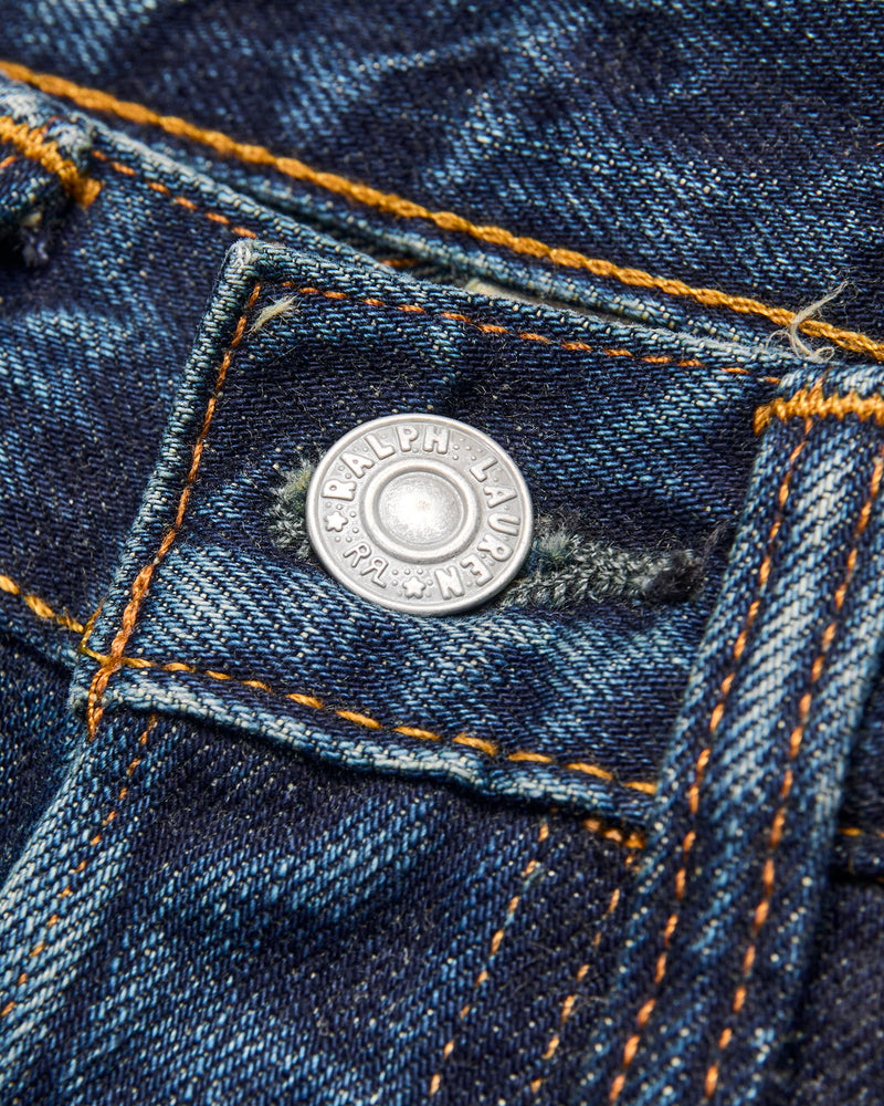 "Givins Wash"  16oz Selvedge Denim - Vintage 5-Pocket Full Straight Fit