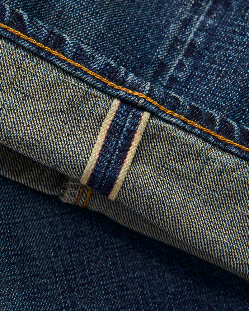 "Givins Wash"  16oz Selvedge Denim - Vintage 5-Pocket Full Straight Fit