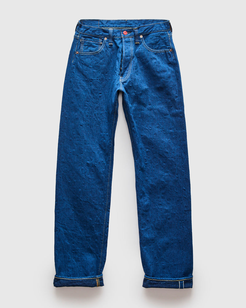 S3000XX15oz-SH "Seigaiha" 15oz Blue Slub Selvedge Denim - Relaxed Straight Fit