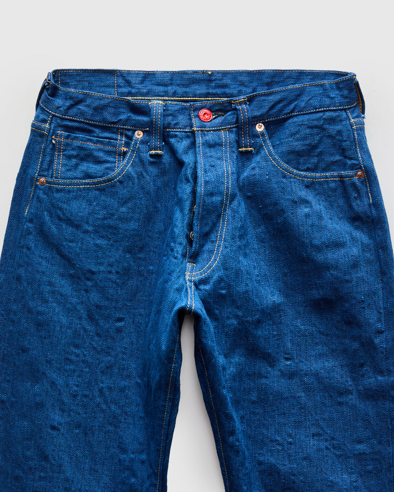 S3000XX15oz-SH "Seigaiha" 15oz Blue Slub Selvedge Denim - Relaxed Straight Fit