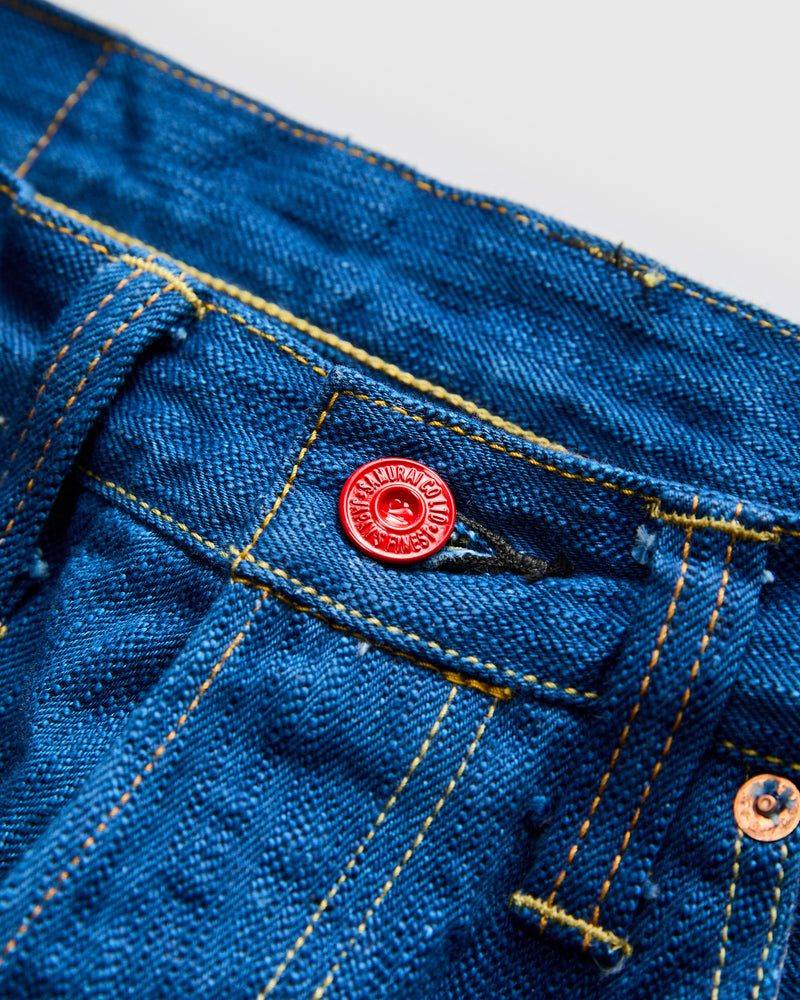 S3000XX15oz-SH "Seigaiha" 15oz Blue Slub Selvedge Denim - Relaxed Straight Fit