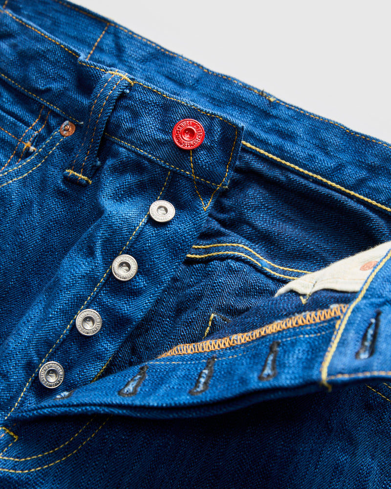 S3000XX15oz-SH "Seigaiha" 15oz Blue Slub Selvedge Denim - Relaxed Straight Fit