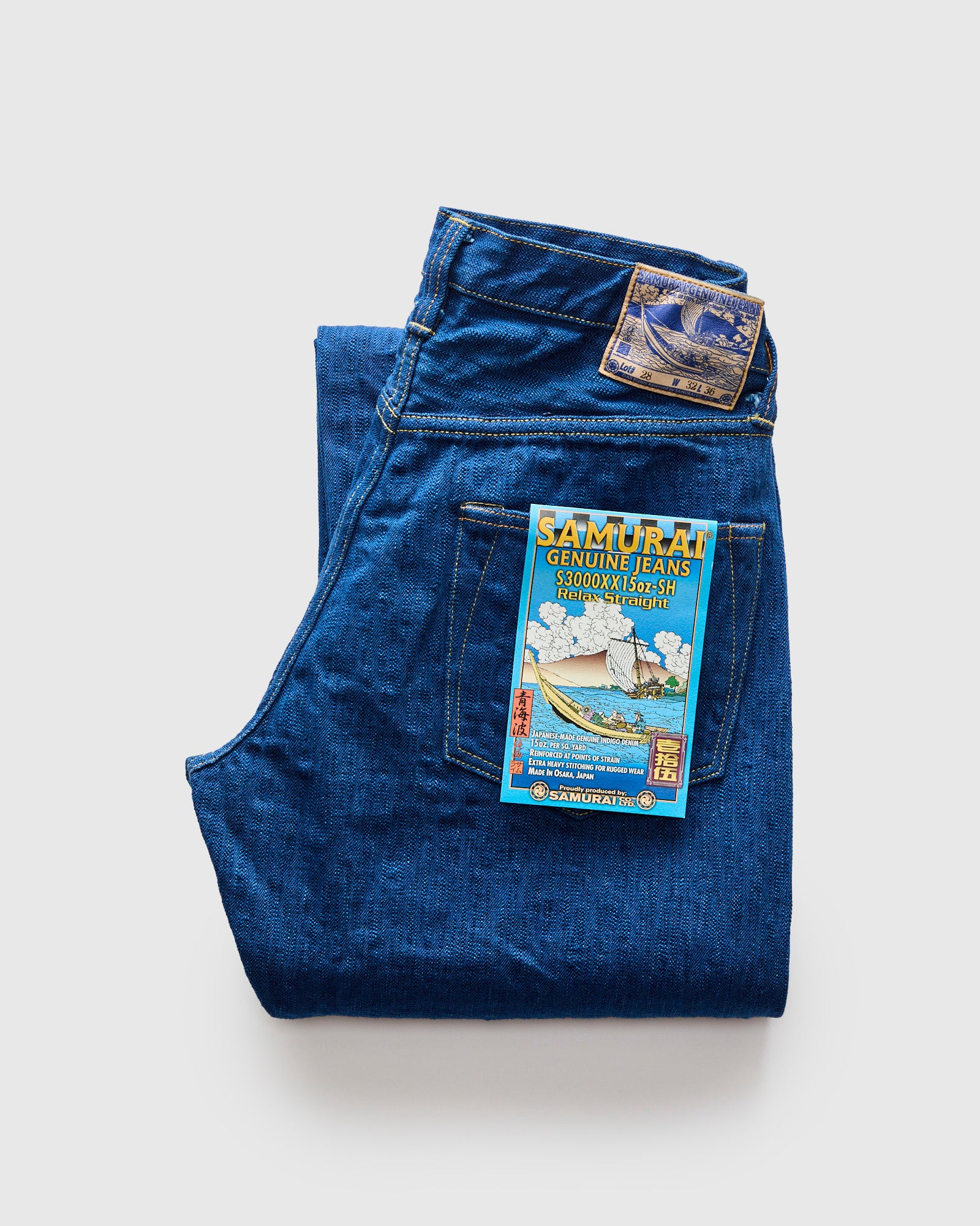 パンツ HERMES SELLIER SELVEDGE DENIM S3000XX15oz-SH 
