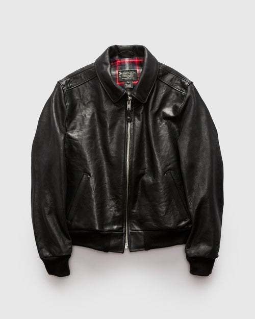 SP674H "Asbury Park" Bomber Jacket in Black