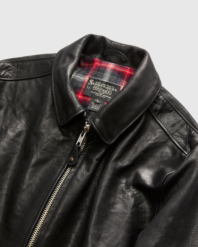SP674H "Ashbury Park" Bomber Jacket in Black
