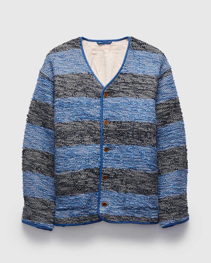 MSP-4048 Sakiori Sashiko Jacket in Indigo