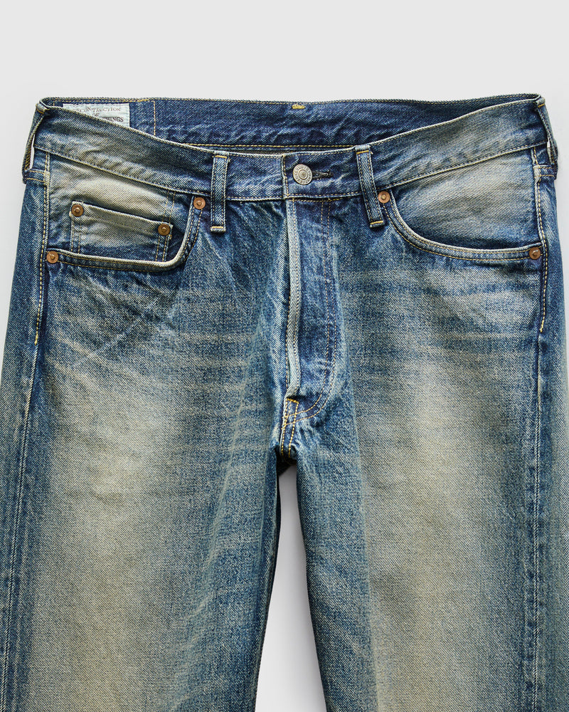 D1844UW "1950s Wash" 12.5oz Selvedge Denim - Regular Straight Fit