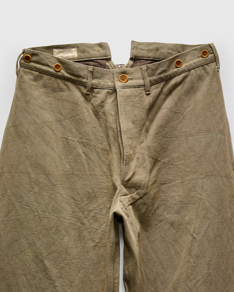 MSP-1031 French Work Trousers in Khaki