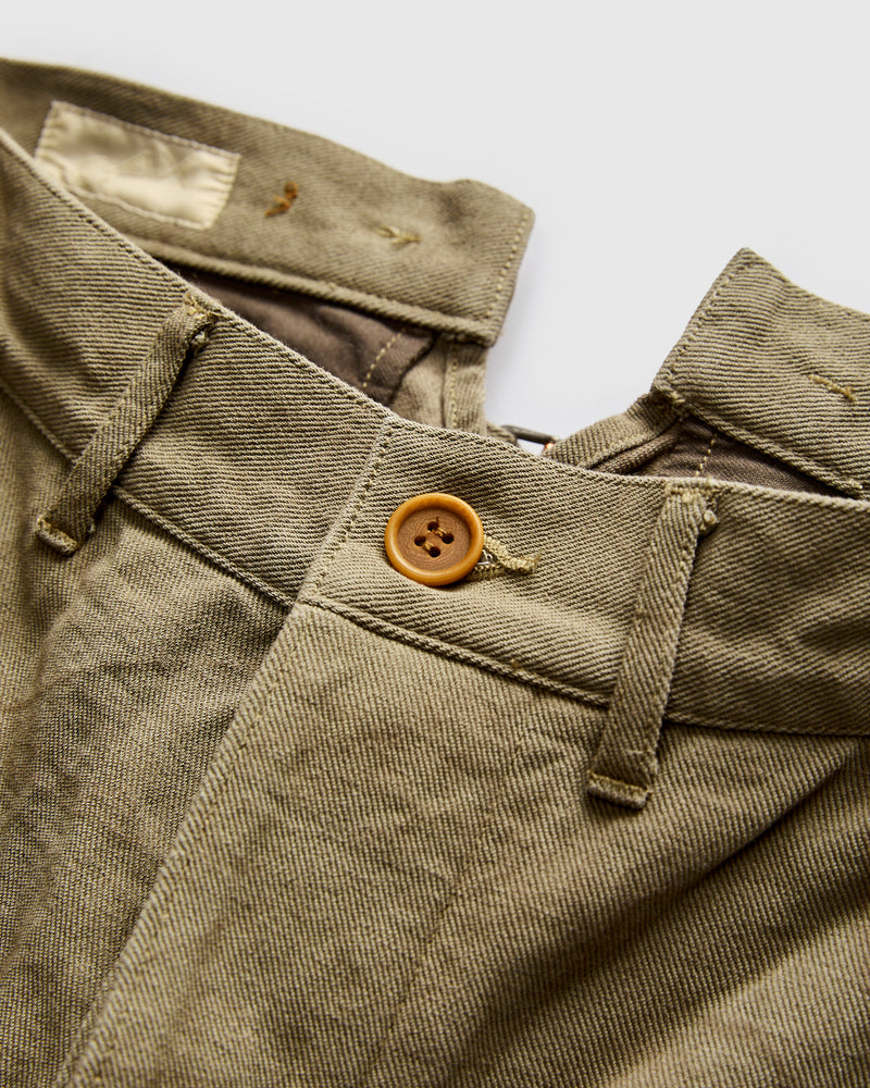 MSP-1031 French Work Trousers in Khaki