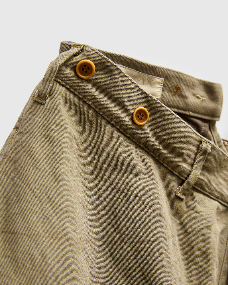 MSP-1031 French Work Trousers in Khaki