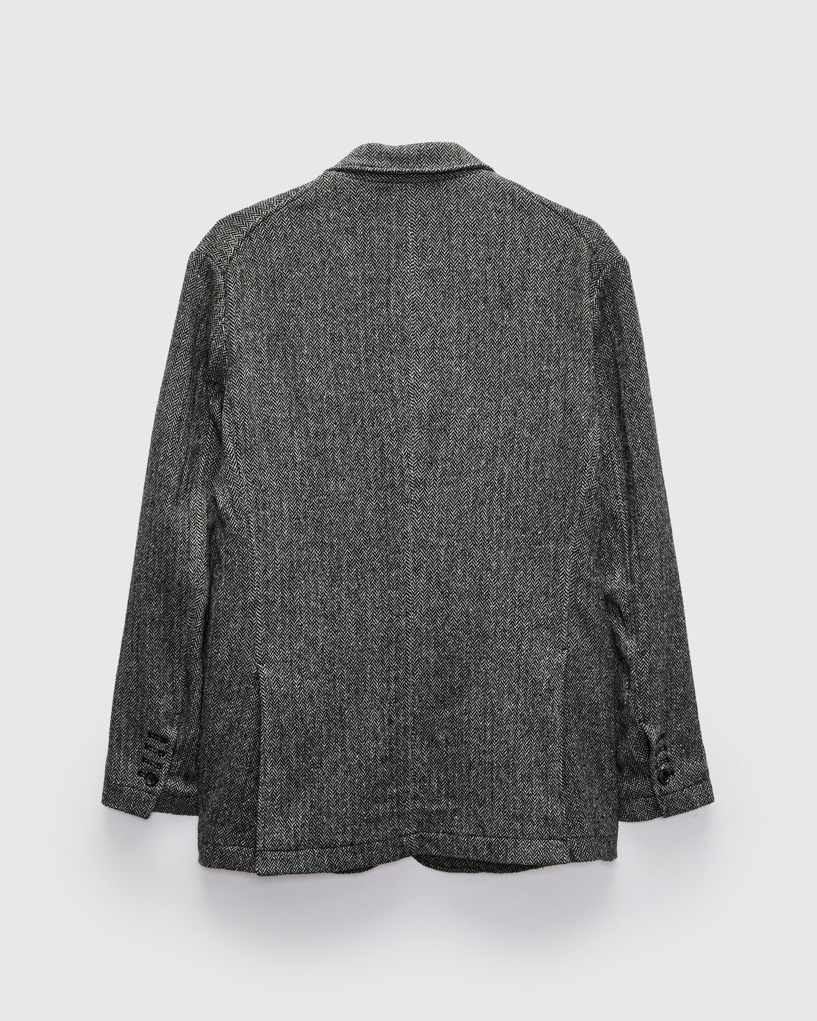 Andover Jacket in Grey Poly Wool Herringbone – Blue Owl Workshop