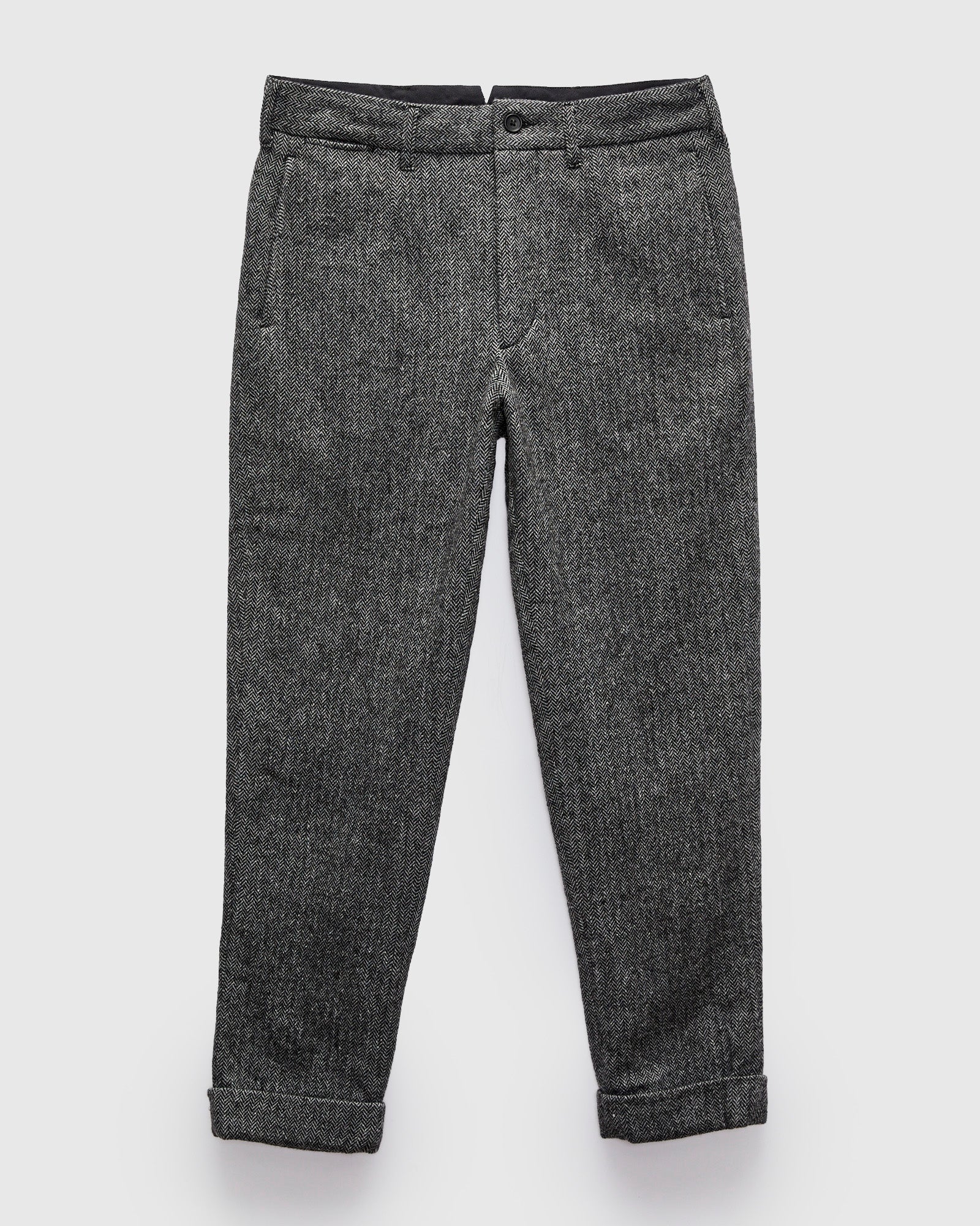 Andover Pants in Grey Poly Wool Herringbone – Blue Owl Workshop