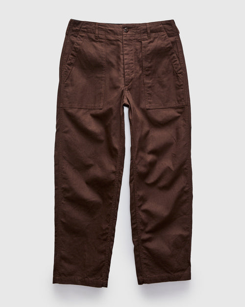 Fatigue Pants in Brown 10oz Duck Canvas