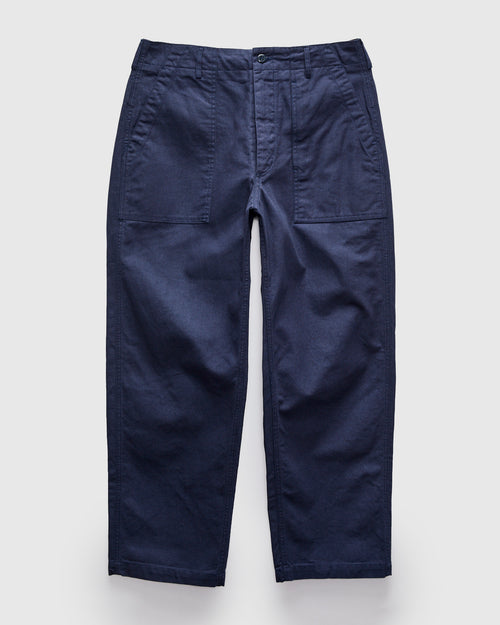 Fatigue Pants in Navy 10oz Duck Canvas