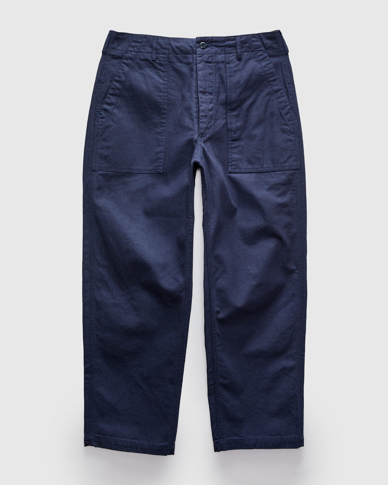 Fatigue Pants in Navy 10oz Duck Canvas